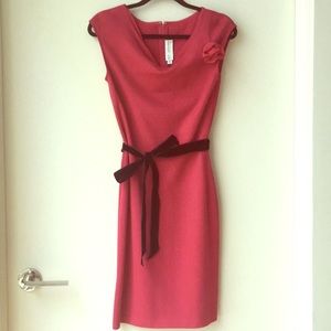 St John Collection belted dress NWT